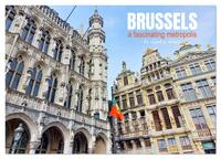 Brussels - a fascinating metropolis (Wall Calendar 2026 DIN A4 landscape), CALVENDO 12 Month Wall Calendar