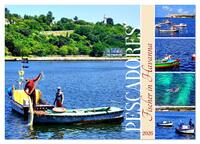 Pescadores - Fischer in Havanna (Wandkalender 2026 DIN A3 quer), CALVENDO Monatskalender