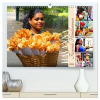 Havanna - Fliegende Händlerinnen (hochwertiger Premium Wandkalender 2026 DIN A2 quer), Kunstdruck in Hochglanz