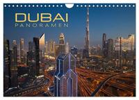 Dubai Panoramen (Wandkalender 2026 DIN A4 quer), CALVENDO Monatskalender