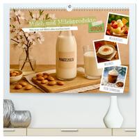 Milch und Milchprodukte (hochwertiger Premium Wandkalender 2026 DIN A2 quer), Kunstdruck in Hochglanz