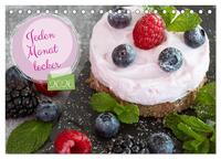 Jeden Monat lecker (Tischkalender 2026 DIN A5 quer), CALVENDO Monatskalender
