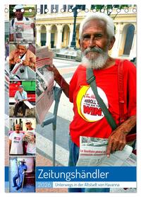 Zeitungshändler - Unterwegs in der Altstadt von Havanna (Tischkalender 2026 DIN A5 hoch), CALVENDO Monatskalender