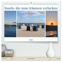 Inseln, die zum träumen verlocken (hochwertiger Premium Wandkalender 2026 DIN A2 quer), Kunstdruck in Hochglanz