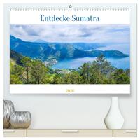 Entdecke Sumatra (hochwertiger Premium Wandkalender 2026 DIN A2 quer), Kunstdruck in Hochglanz