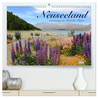 Neuseeland - unterwegs im Land der Kiwis (hochwertiger Premium Wandkalender 2026 DIN A2 quer), Kunstdruck in Hochglanz