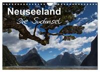 Neuseeland - Die Südinsel (Wandkalender 2026 DIN A4 quer), CALVENDO Monatskalender