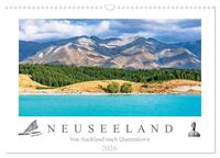 Neuseeland - Von Auckland nach Queenstown (Wandkalender 2026 DIN A3 quer), CALVENDO Monatskalender