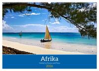 Afrika - Vielfalt in Flora und Fauna (Wandkalender 2026 DIN A2 quer), CALVENDO Monatskalender