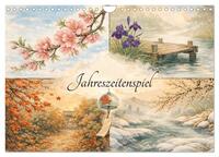 Jahreszeitenspiel (Wandkalender 2027 DIN A4 quer), CALVENDO Monatskalender