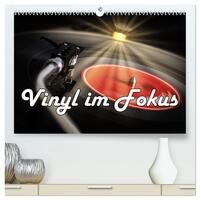 Vinyl im Fokus (hochwertiger Premium Wandkalender 2027 DIN A2 quer), Kunstdruck in Hochglanz