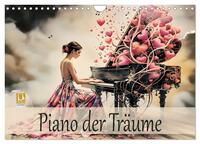 Piano der Träume (Wandkalender 2027 DIN A4 quer), CALVENDO Monatskalender
