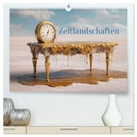 Zeitlandschaften (hochwertiger Premium Wandkalender 2027 DIN A2 quer), Kunstdruck in Hochglanz