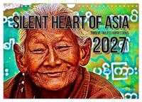 Silent Heart of Asia (Wall Calendar 2027 DIN A4 landscape), CALVENDO 12 Month Wall Calendar