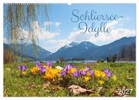 Schliersee-Idylle (Wandkalender 2027 DIN A2 quer), CALVENDO Monatskalender