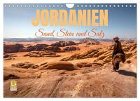 Jordanien Sand, Stein und Salz (Wandkalender 2027 DIN A4 quer), CALVENDO Monatskalender