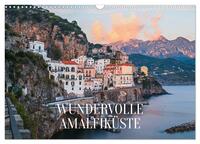 Wundervolle Amalfiküste (Wandkalender 2027 DIN A3 quer), CALVENDO Monatskalender