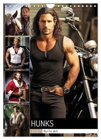 Hunks-nur für dich (Wandkalender 2027 DIN A4 hoch), CALVENDO Monatskalender