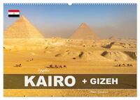 Ägypten - Kairo + Gizeh (Wandkalender 2027 DIN A2 quer), CALVENDO Monatskalender