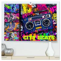 City Beats - Graffiti Dreams (hochwertiger Premium Wandkalender 2027 DIN A2 quer), Kunstdruck in Hochglanz