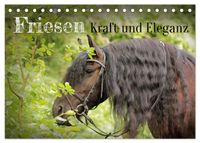 Friesen - Kraft und Eleganz (Tischkalender 2027 DIN A5 quer), CALVENDO Monatskalender