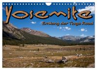 Yosemite, Entlang der Tioga Road (Wandkalender 2027 DIN A4 quer), CALVENDO Monatskalender