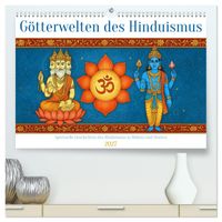 Götterwelten des Hinduismus (hochwertiger Premium Wandkalender 2027 DIN A2 quer), Kunstdruck in Hochglanz