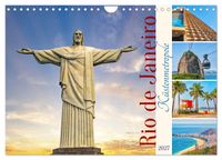 Rio de Janeiro - Küstenmetropole (Wandkalender 2027 DIN A4 quer), CALVENDO Monatskalender