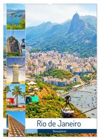 Rio de Janeiro - Reiseplaner (Wandkalender 2027 DIN A2 hoch), CALVENDO Monatskalender