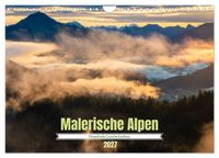 Malerische Alpen - Fesselnde Landschaften (Wandkalender 2027 DIN A4 quer), CALVENDO Monatskalender