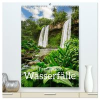 Faszination Wasserfälle (hochwertiger Premium Wandkalender 2027 DIN A2 hoch), Kunstdruck in Hochglanz