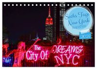 Sechs Tage New York (Tischkalender 2027 DIN A5 quer), CALVENDO Monatskalender