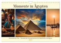 Momente in Ägypten (Wandkalender 2027 DIN A4 quer), CALVENDO Monatskalender