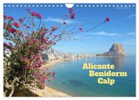 Alicante - Benidorm - Calp (Wandkalender 2027 DIN A4 quer), CALVENDO Monatskalender