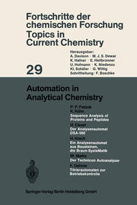 Automation in Analytical Chemistry