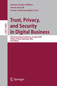 Trust and Privacy in Digital Business