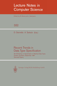 Recent Trends in Data Type Specification