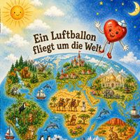 Ein Luftballon fliegt um die Welt