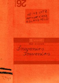 Souvenirs Souvenirs