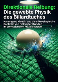 Direktionale Reibung: Die gewebte Physik des Billardtuches