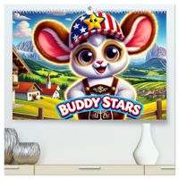 Buddy Stars - Abenteuer für Kinder (hochwertiger Premium Wandkalender 2027 DIN A2 quer), Kunstdruck in Hochglanz