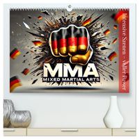 MMA Germany - Mixed Martial Arts Power (hochwertiger Premium Wandkalender 2027 DIN A2 quer), Kunstdruck in Hochglanz