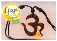 Yoga - Kleine Figur, große Wirkung (Tischkalender 2027 DIN A5 quer), CALVENDO Monatskalender