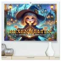 Hexenwelten: Ein Jahr voller Magie und Mysterien (hochwertiger Premium Wandkalender 2027 DIN A2 quer), Kunstdruck in Hochglanz