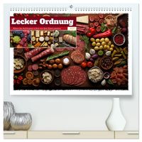 Lecker Ordnung (hochwertiger Premium Wandkalender 2027 DIN A2 quer), Kunstdruck in Hochglanz