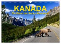 KANADA - Die Bären der Rocky Mountains (Wandkalender 2027 DIN A3 quer), CALVENDO Monatskalender