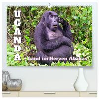 Uganda – Land im Herzen Afrikas (hochwertiger Premium Wandkalender 2027 DIN A2 quer), Kunstdruck in Hochglanz