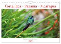 Costa Rica - Panama - Nicaragua (Wandkalender 2027 DIN A4 quer), CALVENDO Monatskalender