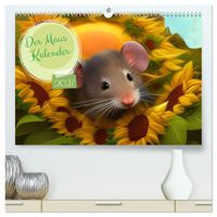 Der Maus Kalender (hochwertiger Premium Wandkalender 2027 DIN A2 quer), Kunstdruck in Hochglanz