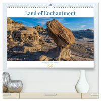 Land of Enchantment - Herbst in New Mexico (hochwertiger Premium Wandkalender 2027 DIN A2 quer), Kunstdruck in Hochglanz